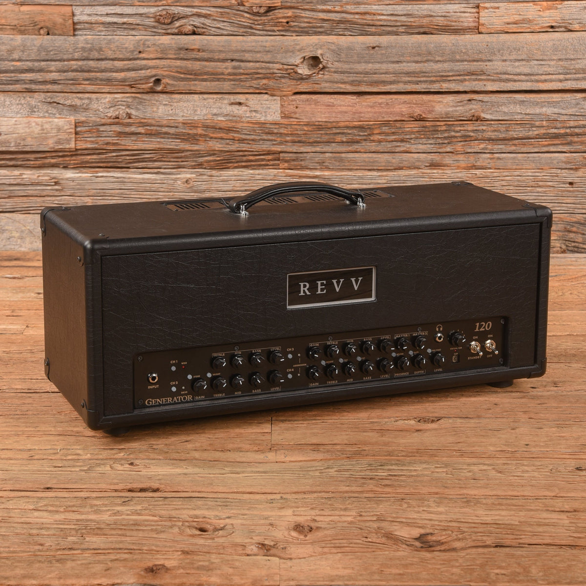 Revv Generator 120 Mk III 4-Channel 120-Watt Guitar Amp Head - MusicMarket