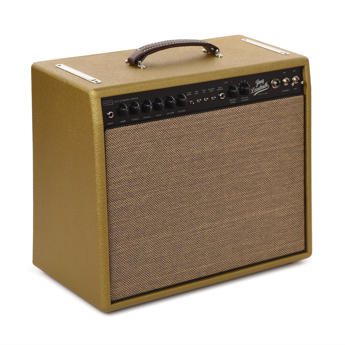 Revv D25 25w 1x12 Guitar Amp Combo Joey Landreth Edition Gold - View 2 | MusicMarket