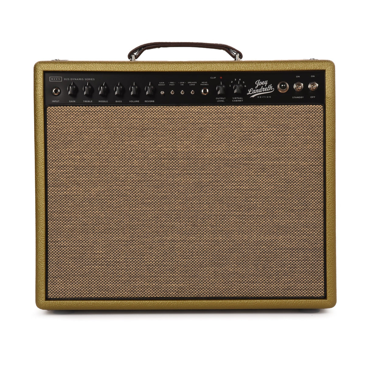 Revv D25 25w 1x12 Guitar Amp Combo Joey Landreth Edition Gold - MusicMarket