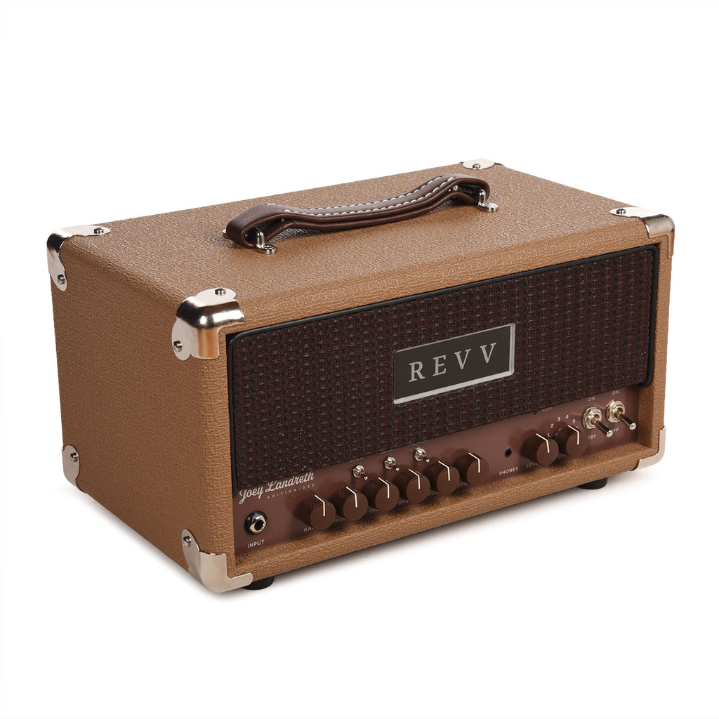 Revv D20 20w Tube Amplifier Head Brown Face Joey Landreth Edition - View 2 | MusicMarket