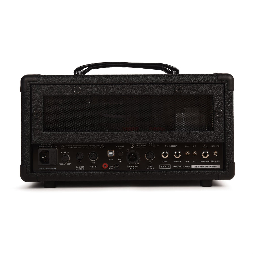 Revv D20 MK2 20w Tube Amplifier Head - View 3 | MusicMarket