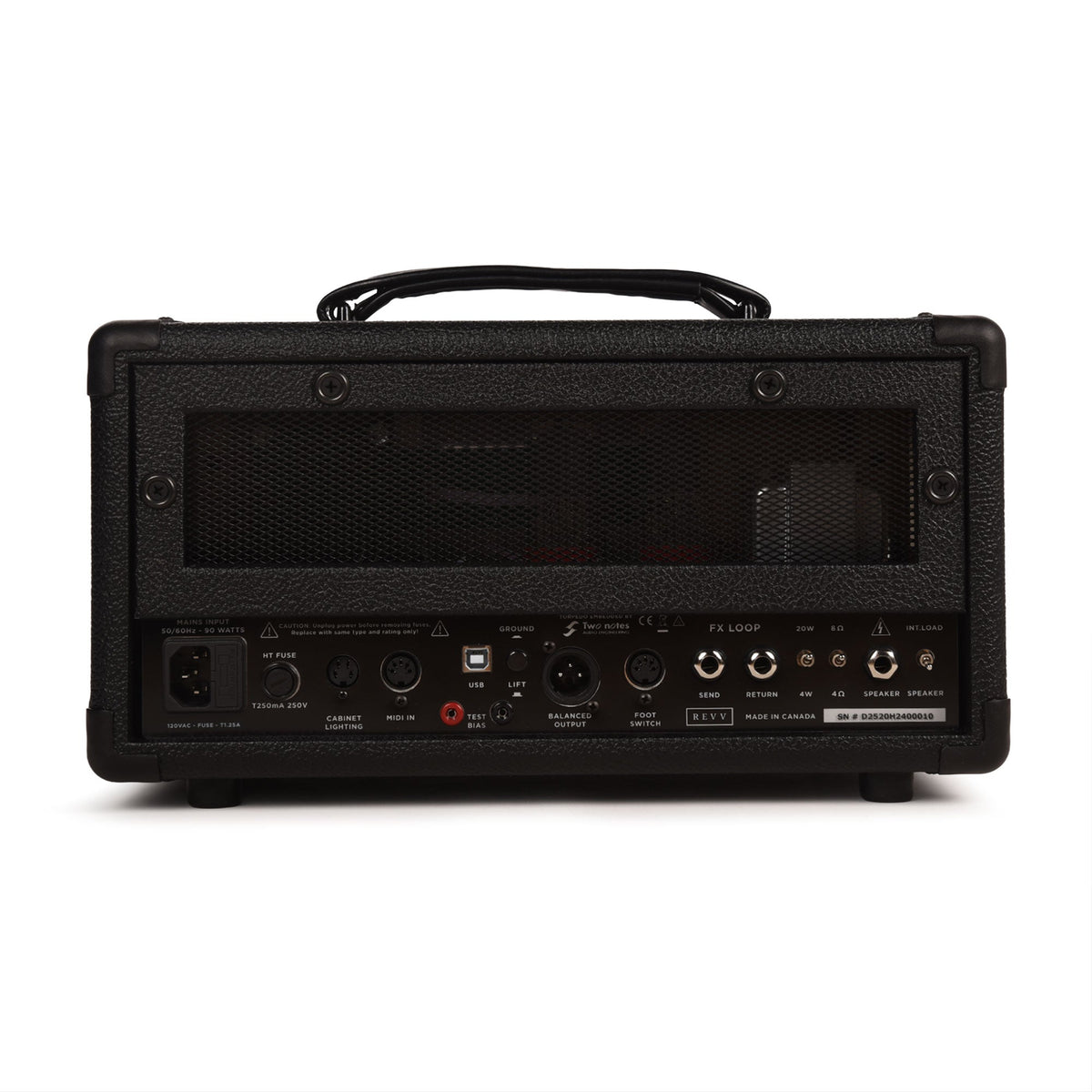 Revv D20 MK2 20w Tube Amplifier Head - View 3 | MusicMarket