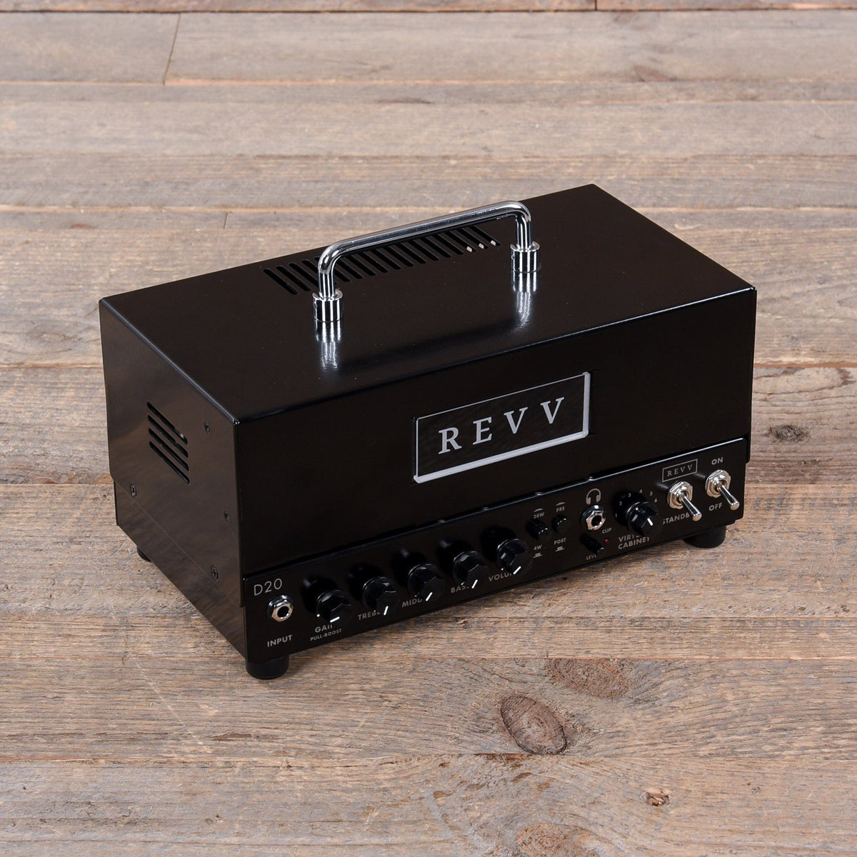 Revv D20 20/4-Watt Tube Amp Head Black - MusicMarket