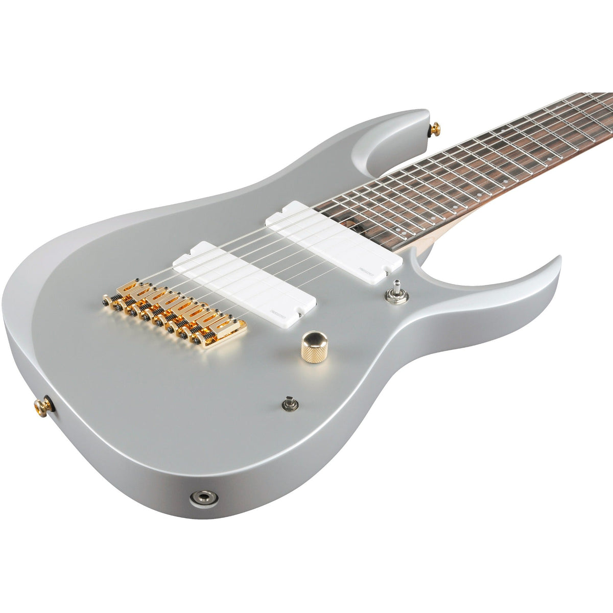 Ibanez RGDMS8 Multi-Scale 8-String Electric Guitar - Classic Silver Matte - View 7 | MusicMarket