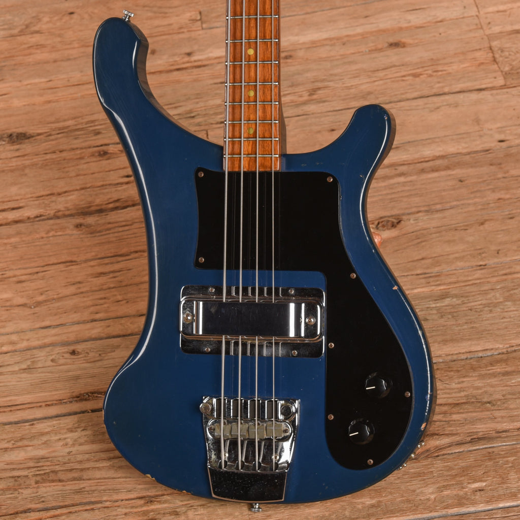 Rickenbacker 4000 Bass Midnight Blue 1980 - View 2 | MusicMarket
