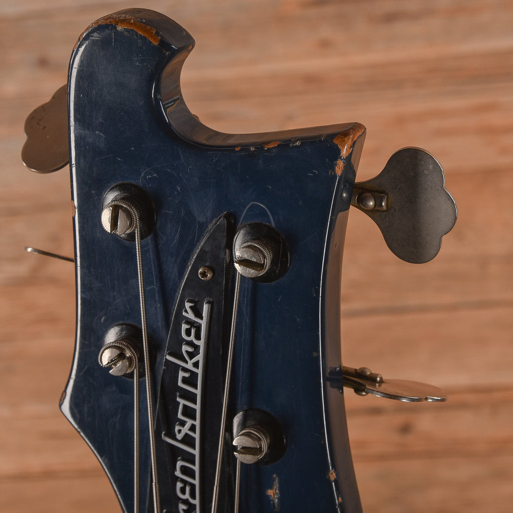 Rickenbacker 4000 Bass Midnight Blue 1980 - View 10 | MusicMarket