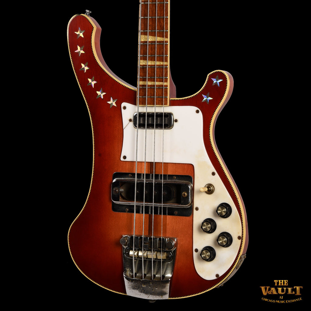 Rickenbacker 4001 Fireglo 1972 - View 2 | MusicMarket