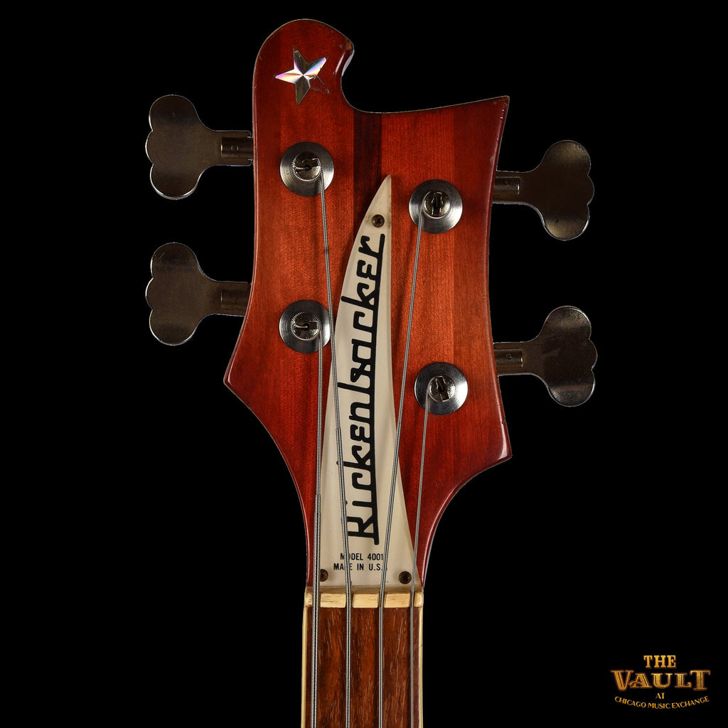 Rickenbacker 4001 Fireglo 1972 - View 6 | MusicMarket
