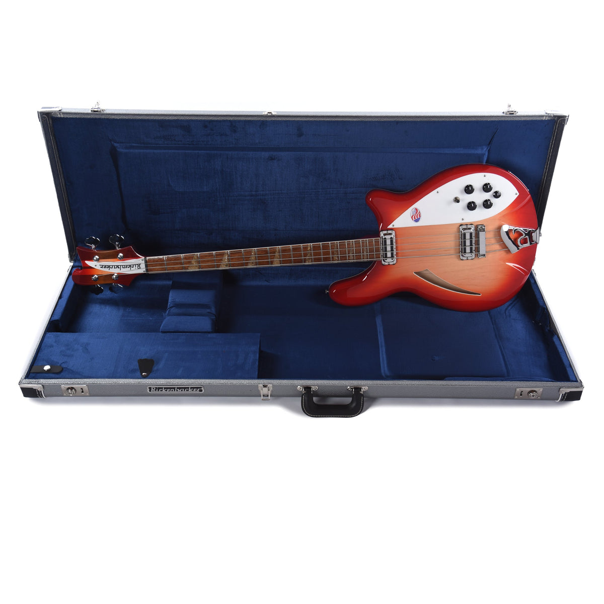 Rickenbacker 4005V Semi-Hollow Bass FireGlo - View 9 | MusicMarket