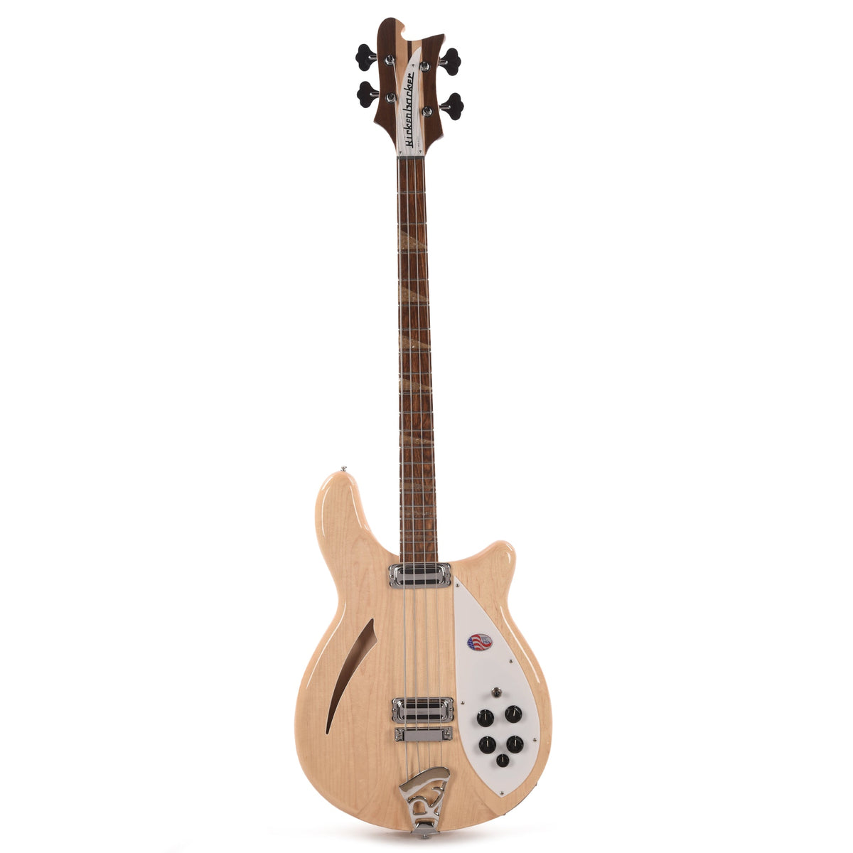 Rickenbacker 4005V Semi-Hollow Bass MapleGlo - View 4 | MusicMarket