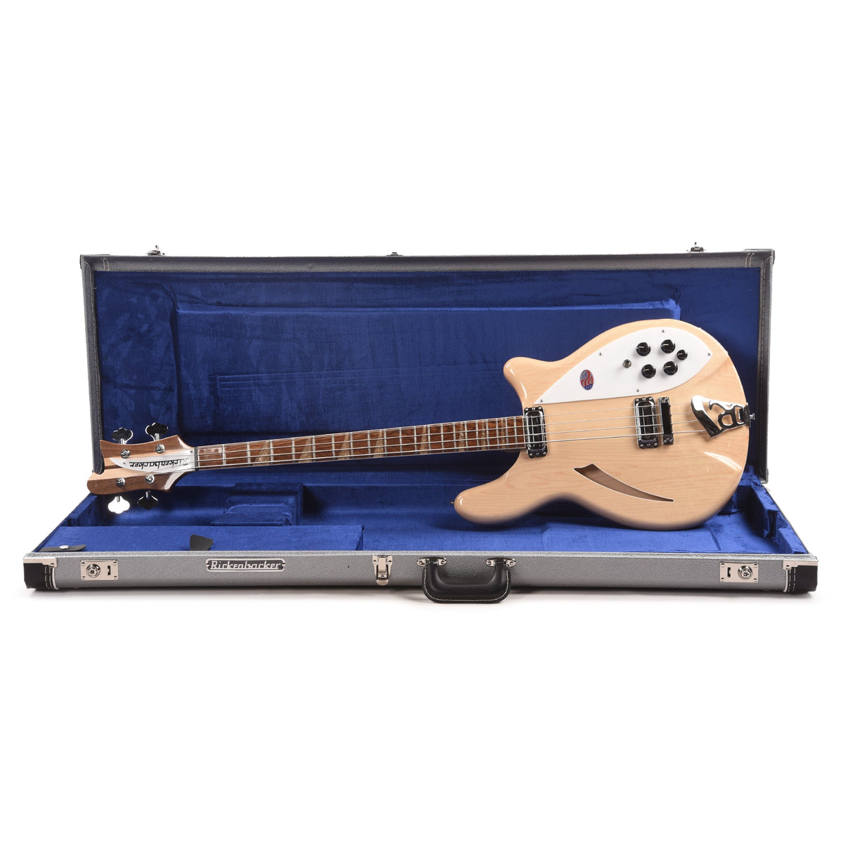 Rickenbacker 4005V Semi-Hollow Bass MapleGlo - View 9 | MusicMarket