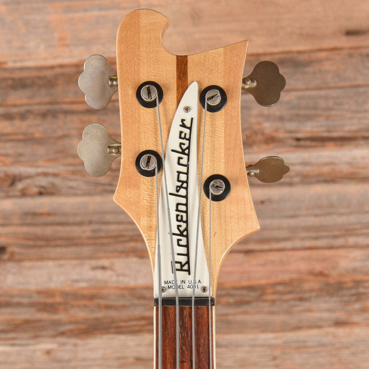 Rickenbacker 4001 Mapleglo 1976 - View 6 | MusicMarket