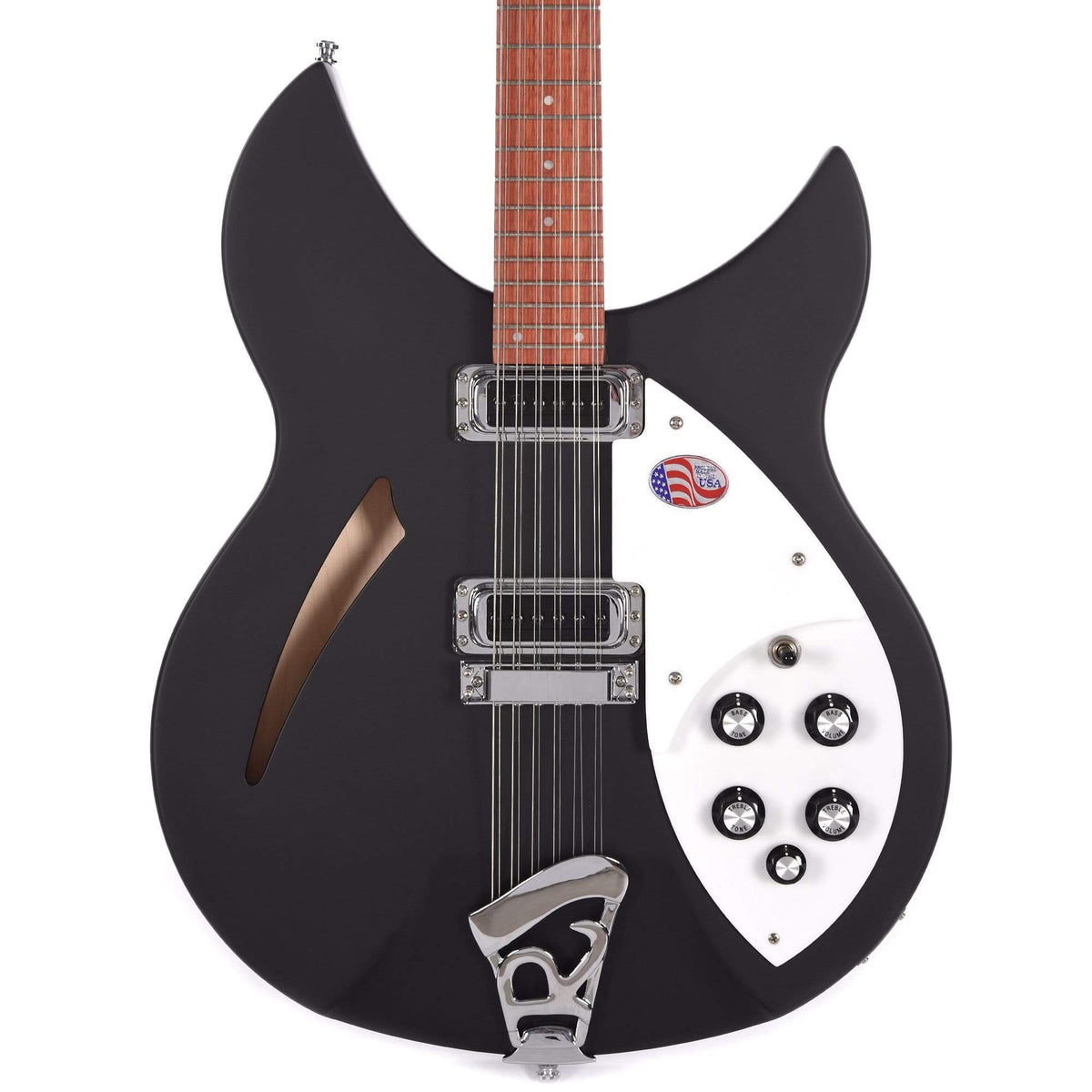 Rickenbacker 330/12 12-String Matte Black - MusicMarket
