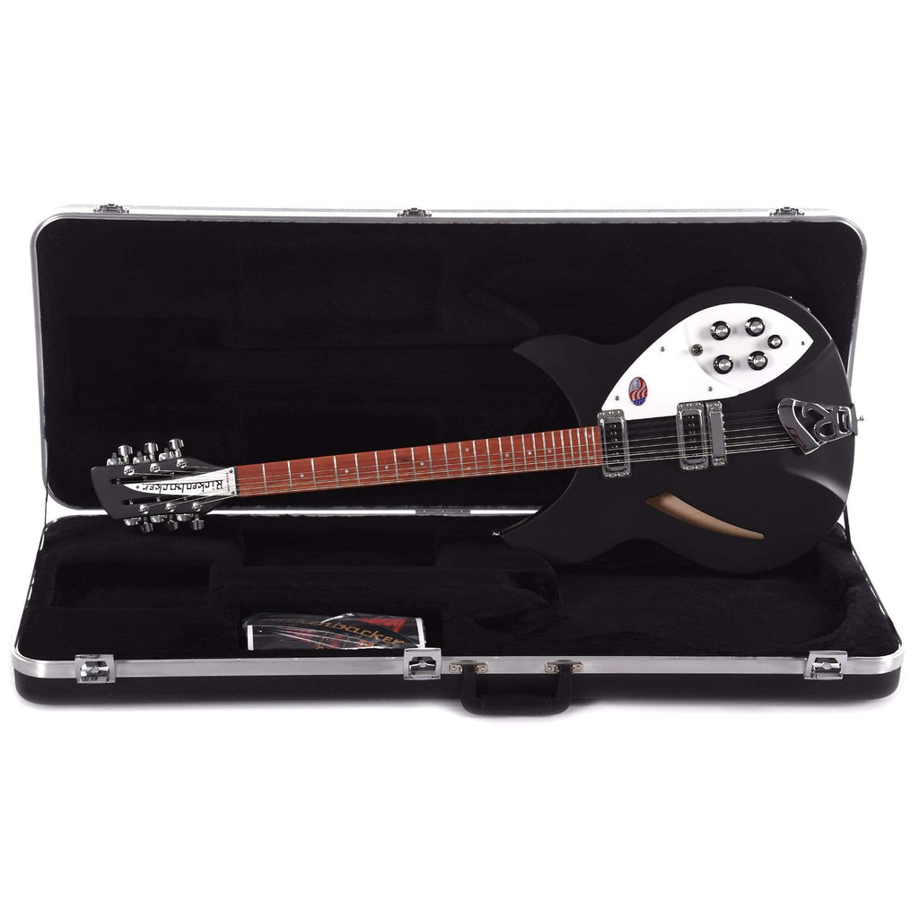 Rickenbacker 330/12 12-String Matte Black - View 9 | MusicMarket