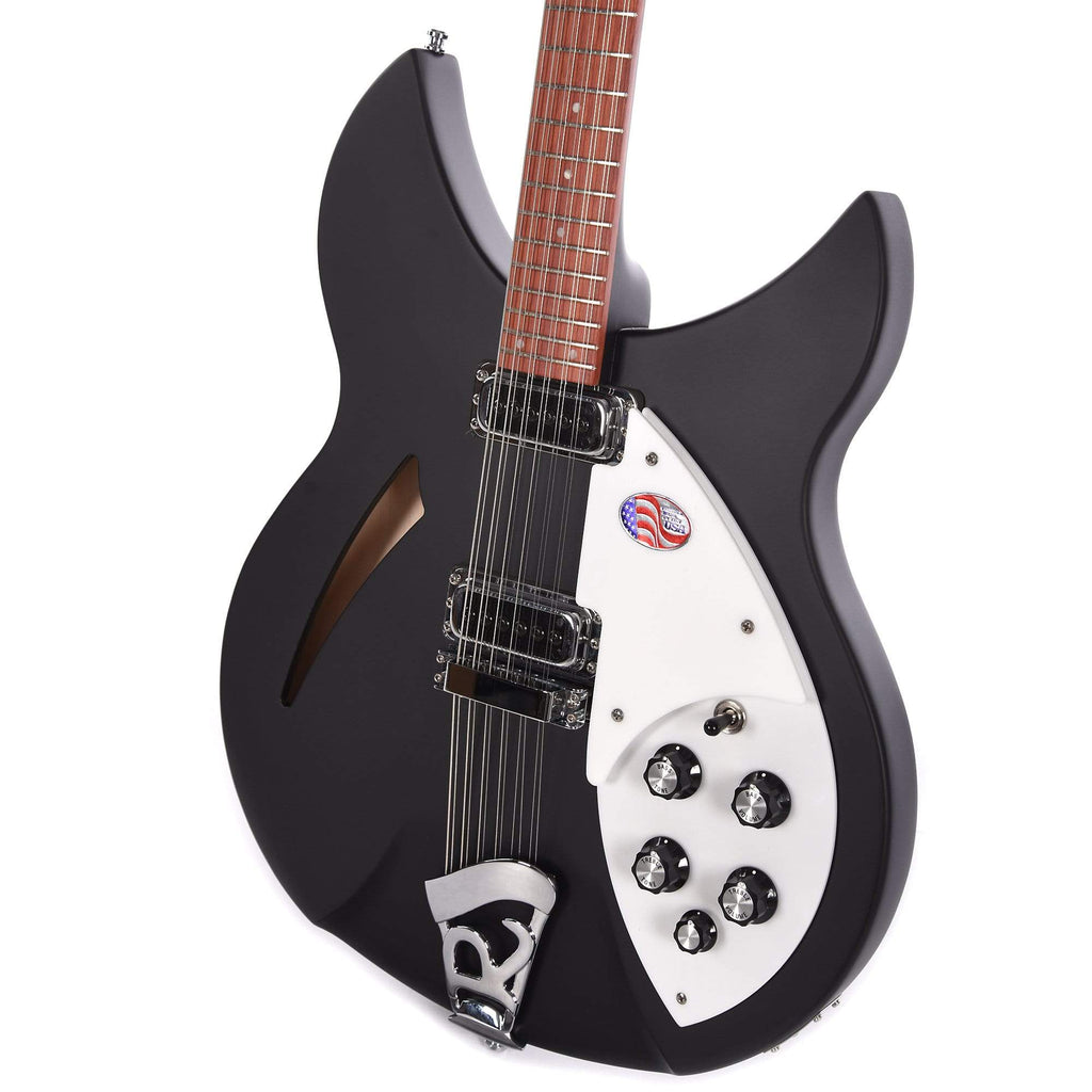 Rickenbacker 330/12 12-String Matte Black - View 2 | MusicMarket