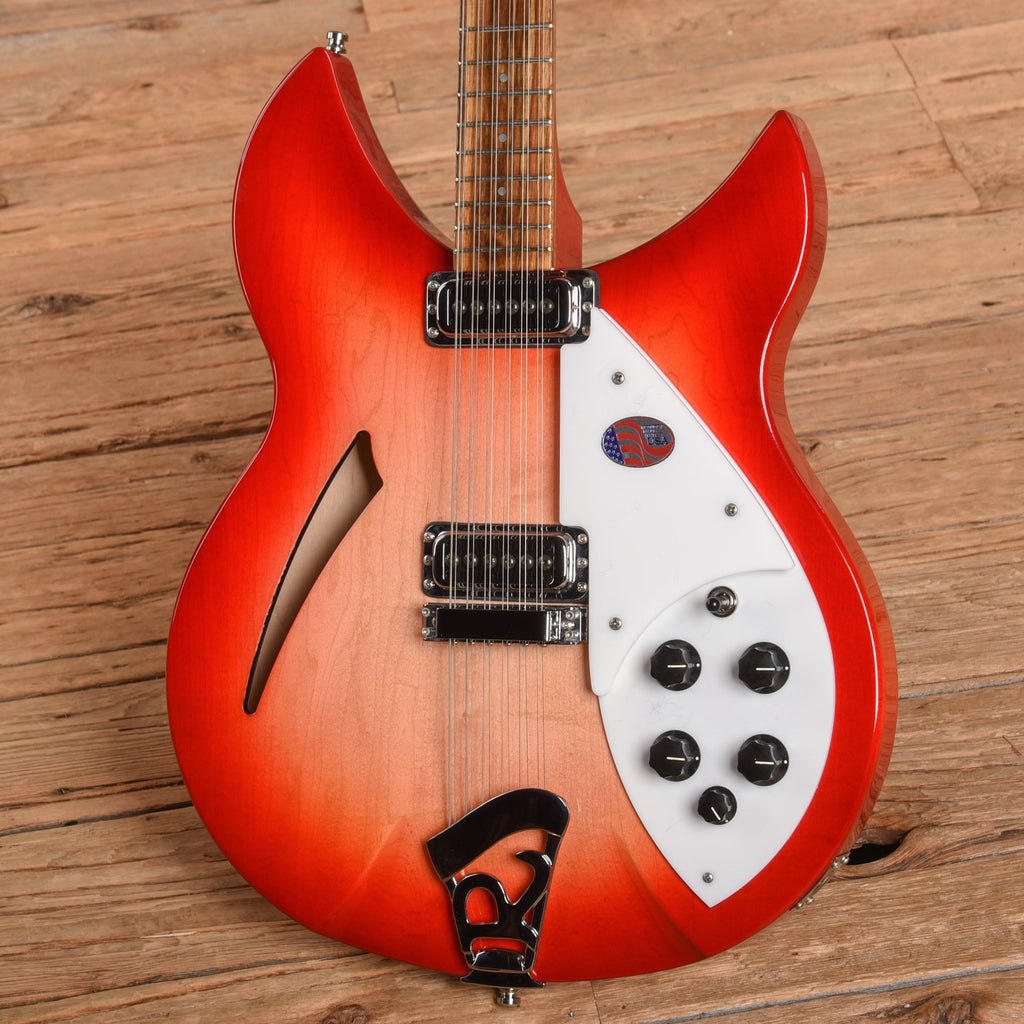 Rickenbacker 330/12 Fireglo 2023 - View 2 | MusicMarket
