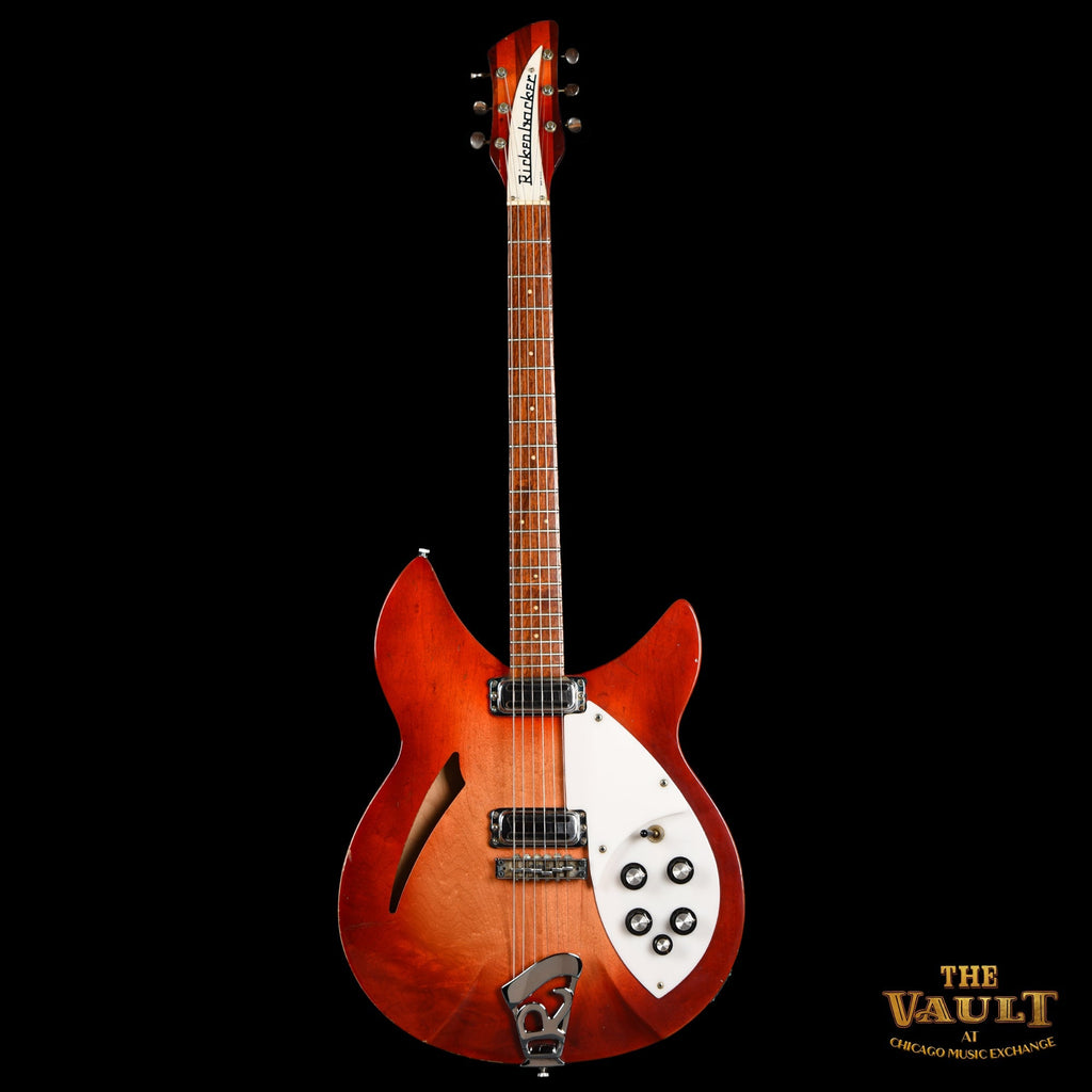 Rickenbacker 330 Fireglo 1968 - View 2 | MusicMarket