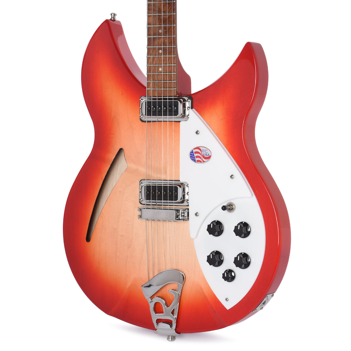 Rickenbacker 330 Fireglo - View 2 | MusicMarket