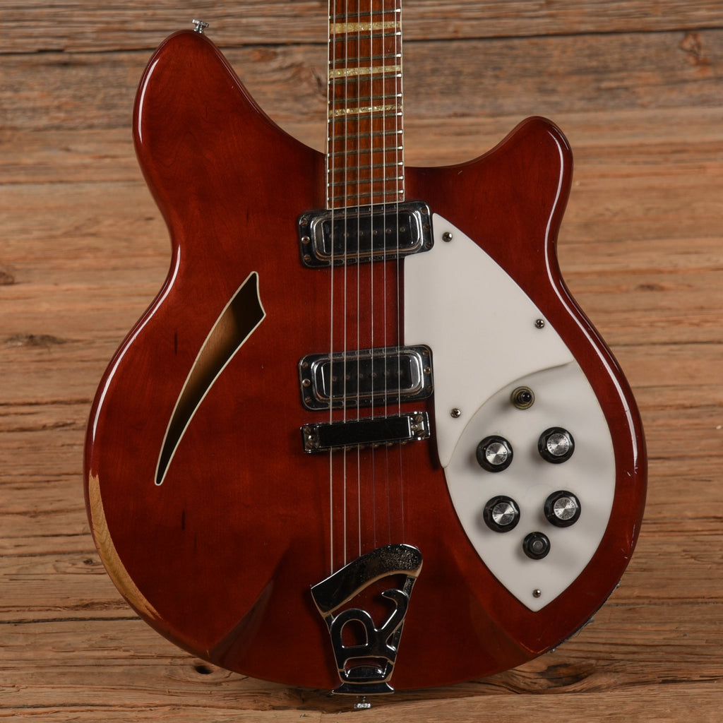 Rickenbacker 360SF Slanted Fret Burgundy 1972 - MusicMarket