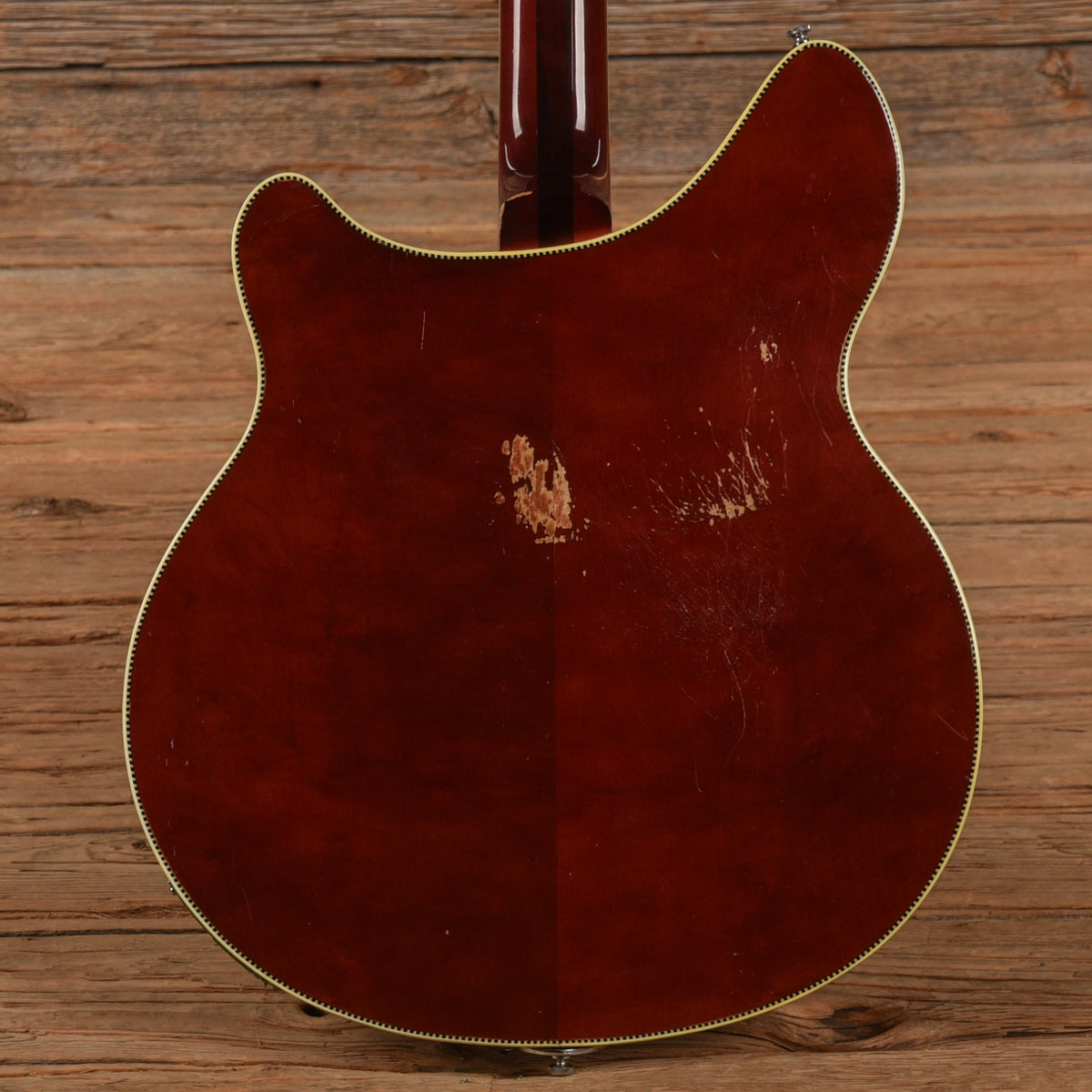 Rickenbacker 360SF Slanted Fret Burgundy 1972 - View 3 | MusicMarket
