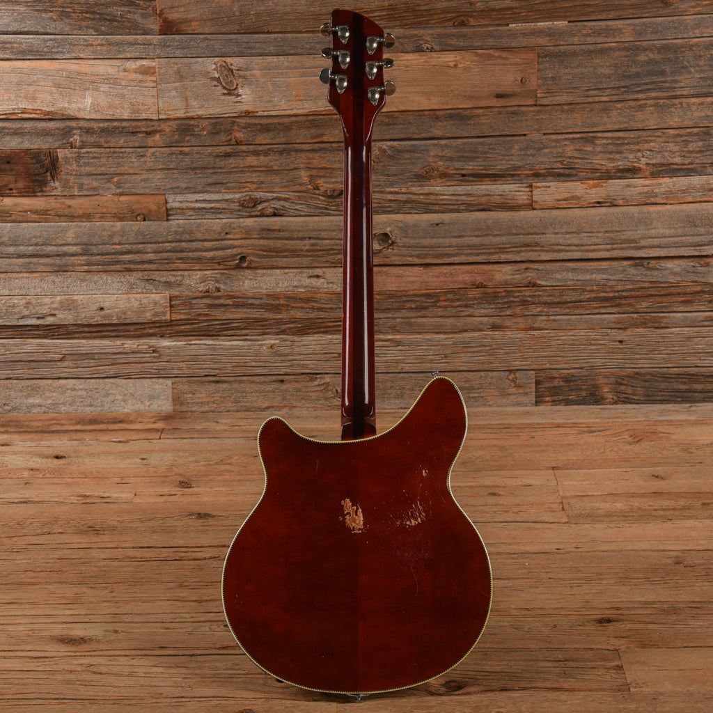 Rickenbacker 360SF Slanted Fret Burgundy 1972 - View 5 | MusicMarket