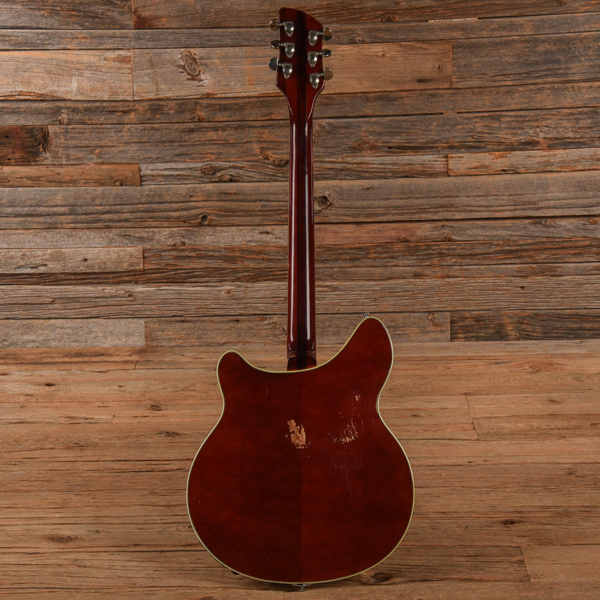 Rickenbacker 360SF Slanted Fret Burgundy 1972 - View 5 | MusicMarket