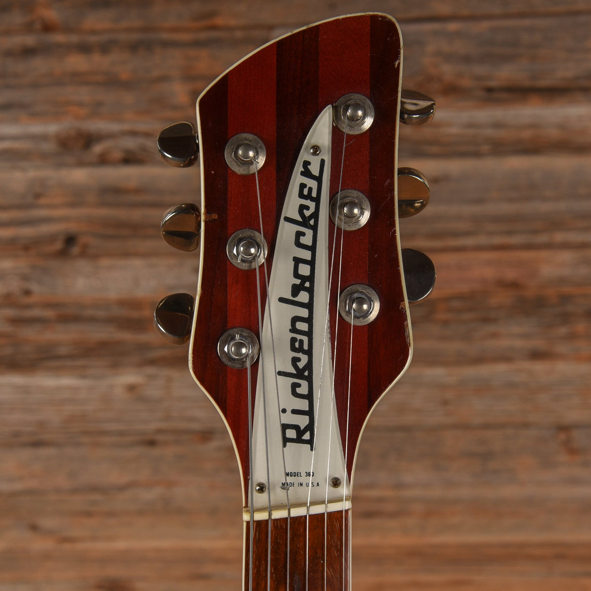 Rickenbacker 360SF Slanted Fret Burgundy 1972 - View 6 | MusicMarket