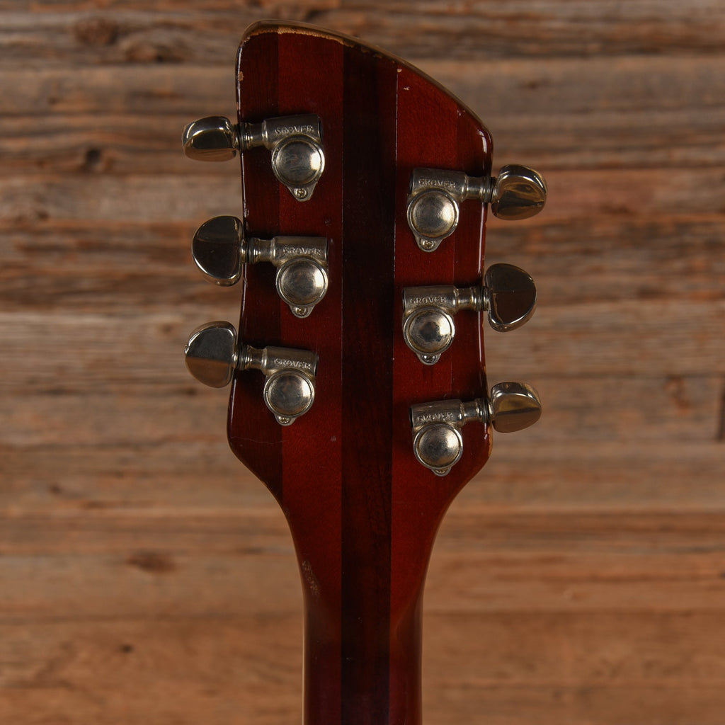 Rickenbacker 360SF Slanted Fret Burgundy 1972 - View 7 | MusicMarket