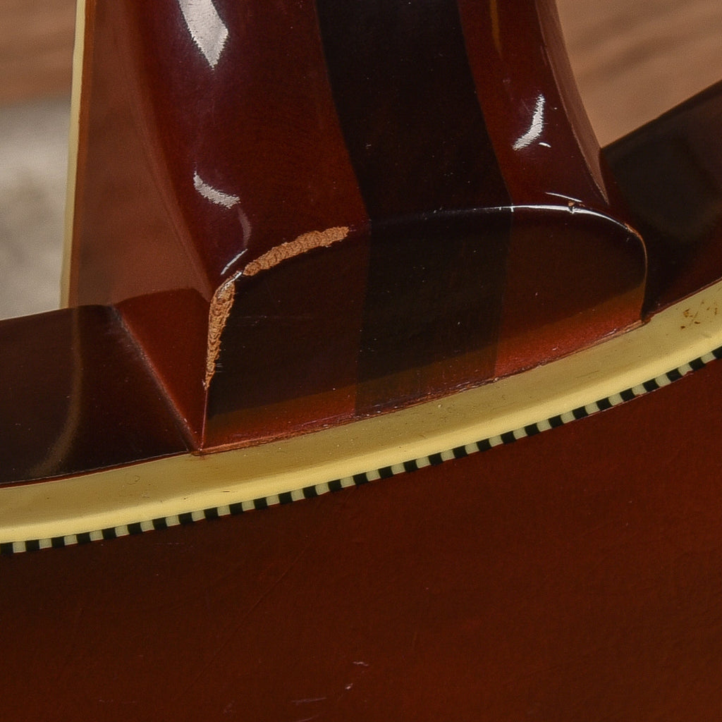 Rickenbacker 360SF Slanted Fret Burgundy 1972 - View 11 | MusicMarket