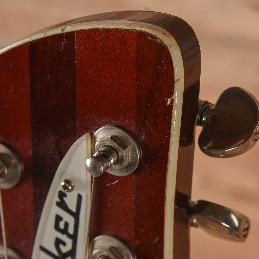 Rickenbacker 360SF Slanted Fret Burgundy 1972 - View 13 | MusicMarket