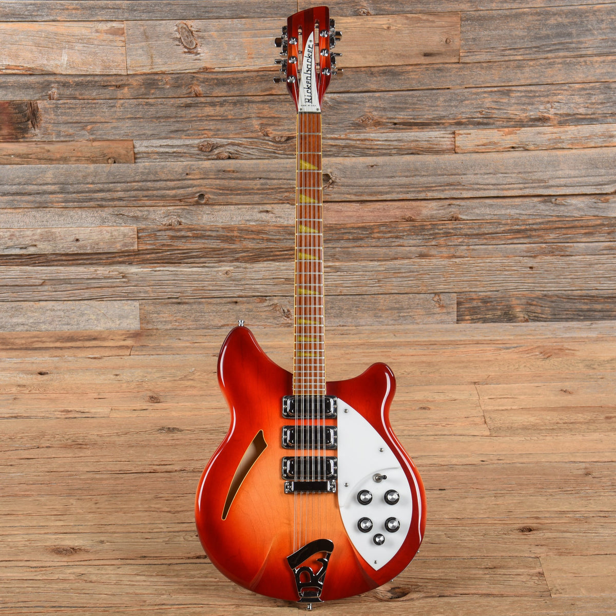 Rickenbacker 370/12 Amber Fireglo 2007 - View 4 | MusicMarket