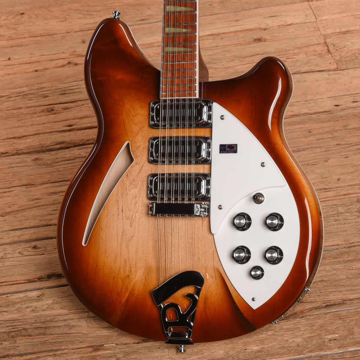 Rickenbacker 370/12 Montezuma Brown 2004 - View 2 | MusicMarket