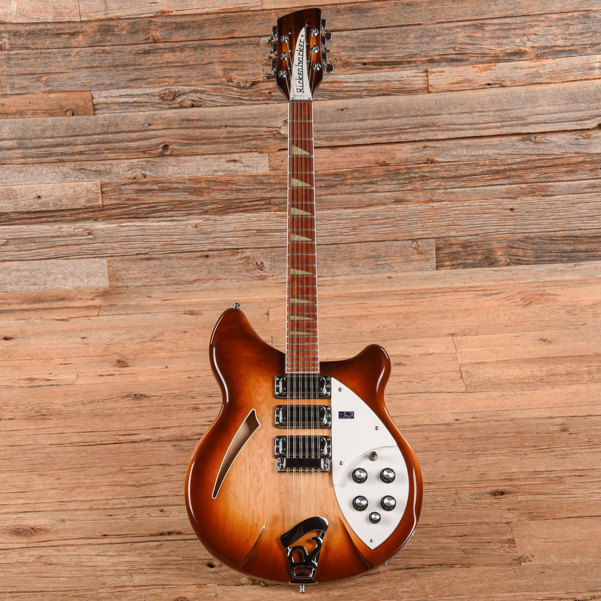 Rickenbacker 370/12 Montezuma Brown 2004 - View 4 | MusicMarket