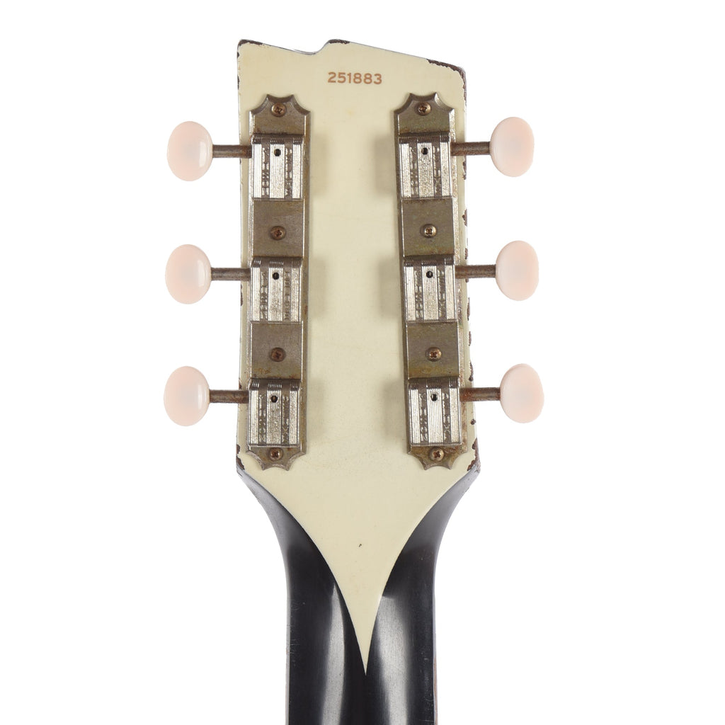 Rock 'N Roll Relics Thunders I Aged Jet Black w/Dogear Black P90 - View 7 | MusicMarket