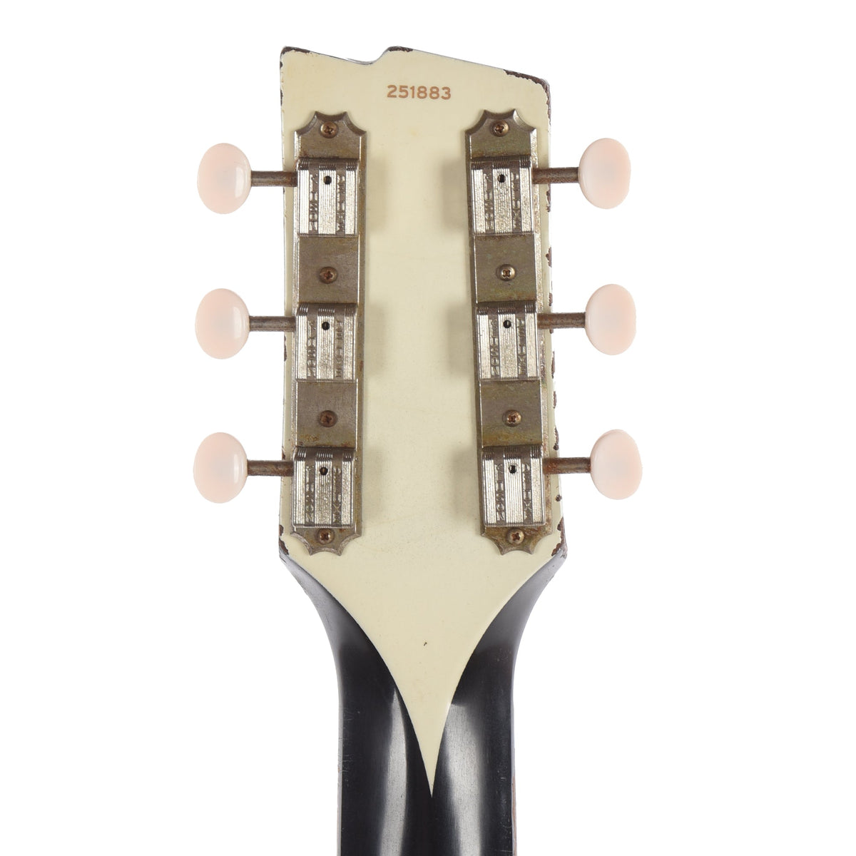 Rock 'N Roll Relics Thunders I Aged Jet Black w/Dogear Black P90 - View 7 | MusicMarket