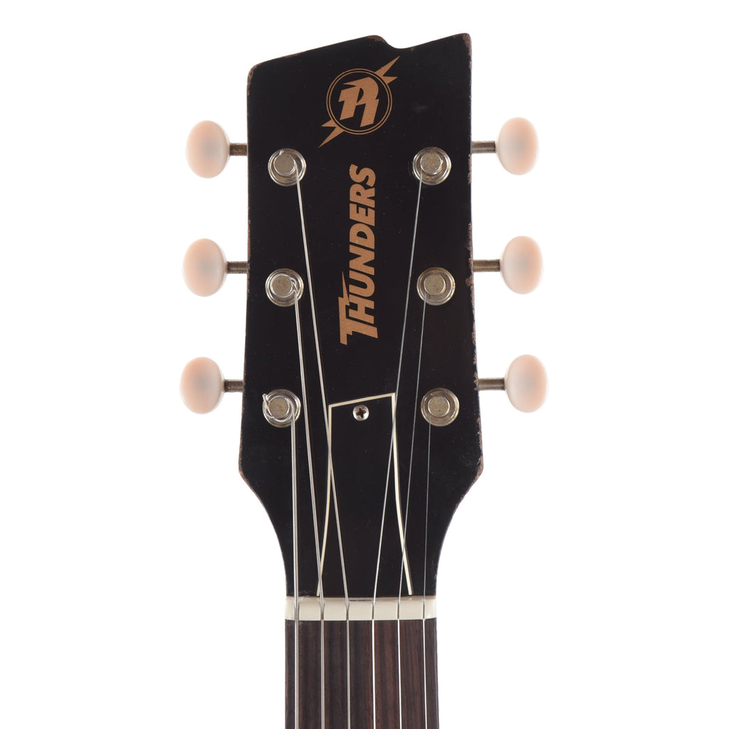 Rock 'N Roll Relics Thunders I Aged Jet Black w/Dogear Black P90 - View 6 | MusicMarket