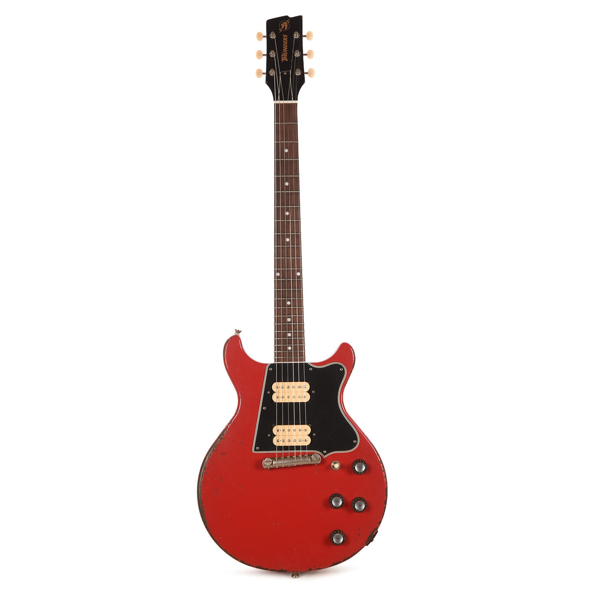 Rock 'N Roll Relics Thunders II Aged Red w/Double Cream Dimarzios - View 4 | MusicMarket