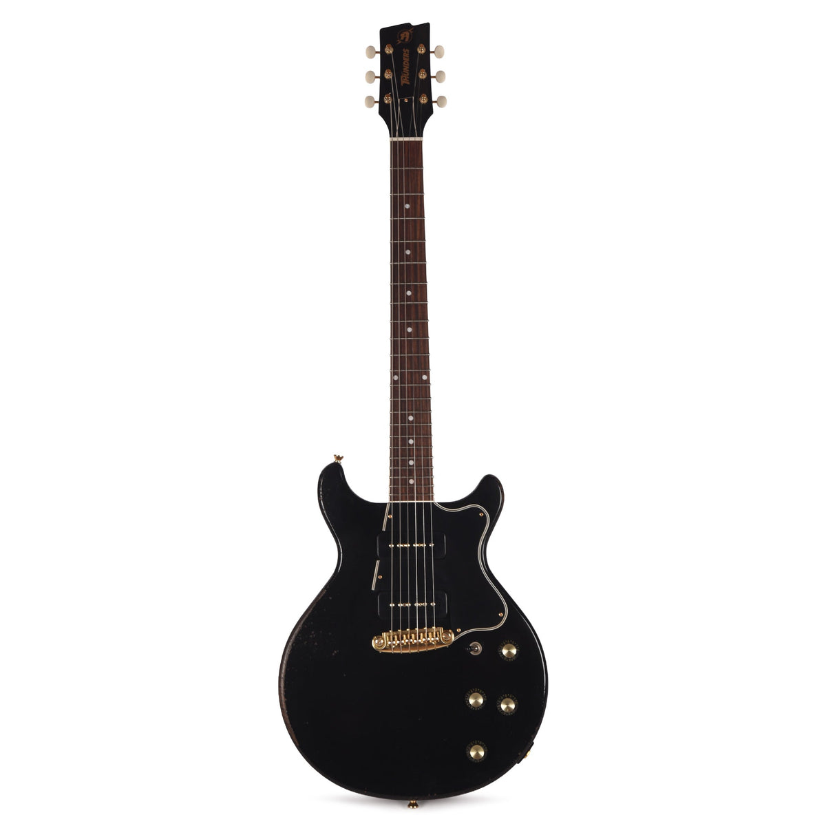 Rock N Roll Relics Thunders II Black Medium Aged w/Soap Bar P90 - View 4 | MusicMarket