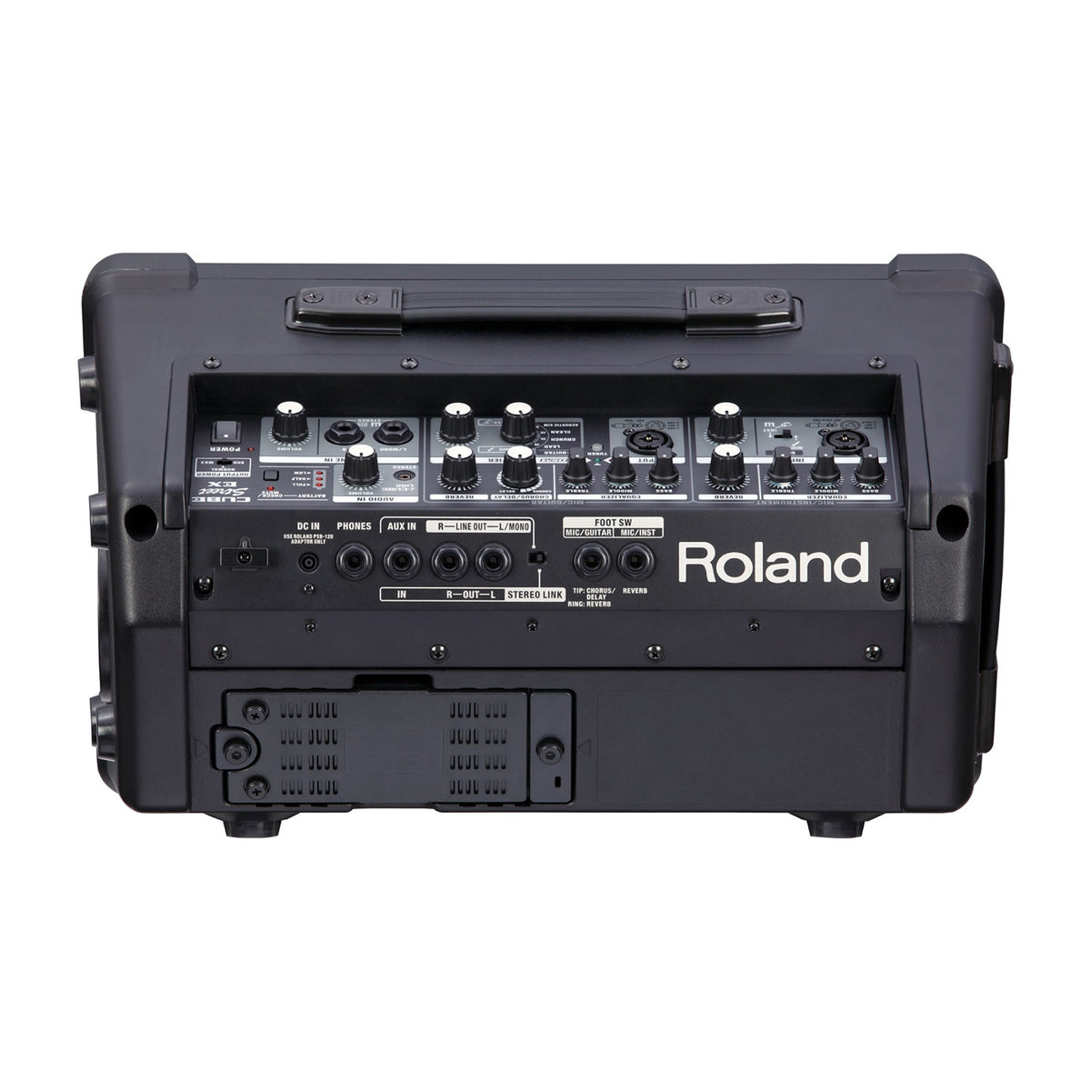 Roland CUBE Street EX 2x8 50w Battery Powered Combo Amp - View 3 | MusicMarket