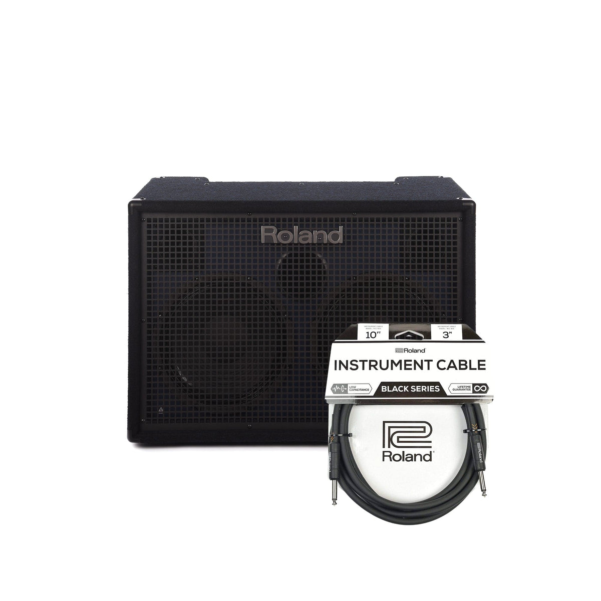Roland KC-990 Stereo Mixing Keyboard Amplifier 320W (160W+160W) and (1) Cable Bundle - MusicMarket