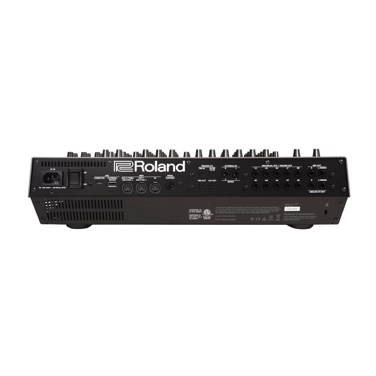 Roland TR-1000 Rhythm Creator Analog/Digital Drum Machine - View 3 | MusicMarket