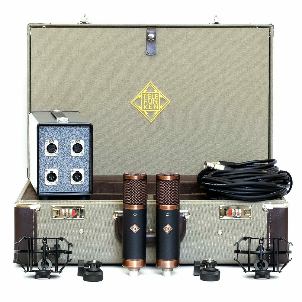 Telefunken TF29 Copperhead Cardioid Large Diaphragm Tube Microphone Stereo Set - View 2 | MusicMarket
