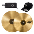 Sabian 18/20" AAX Thin Crash Cymbal Set w/CDE Logo Hat & Stick Bag - MusicMarket