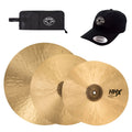 Sabian 15/18/21" HHX Complex Cymbal Set w/CDE Logo Hat & Stick Bag - MusicMarket