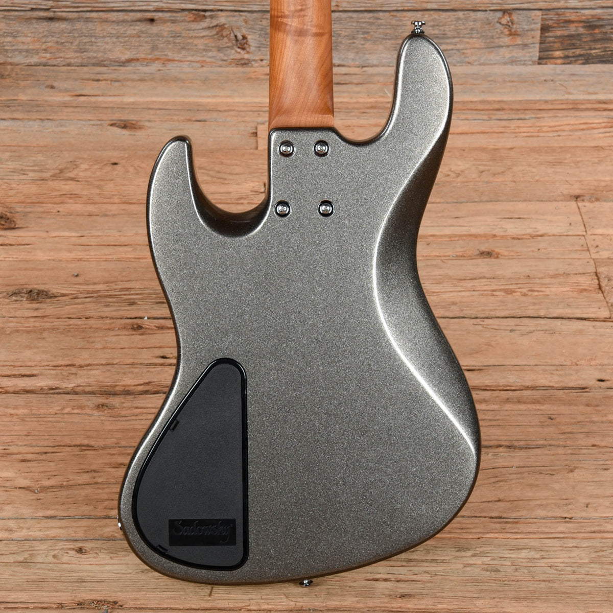 Sadowsky Metroexpress Hybrid P/J Silver - View 3 | MusicMarket