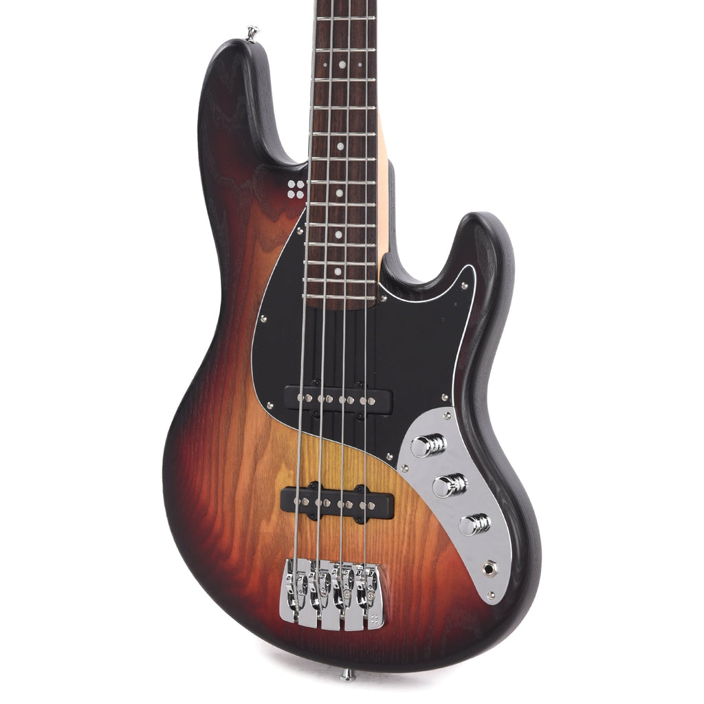 Sandberg California TT 4-String Passive Short Scale Matte 3-Tone Sunburst - View 2 | MusicMarket