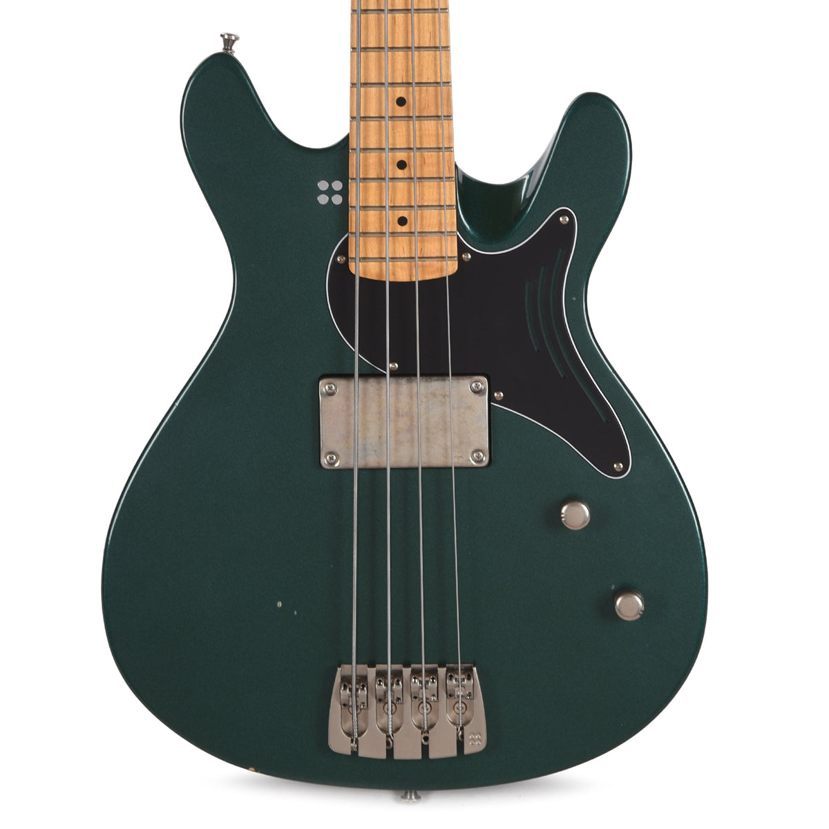 Sandberg Florence 4-String Short-Scale Bass Soft-Aged Bristish Racing Green - View 2 | MusicMarket