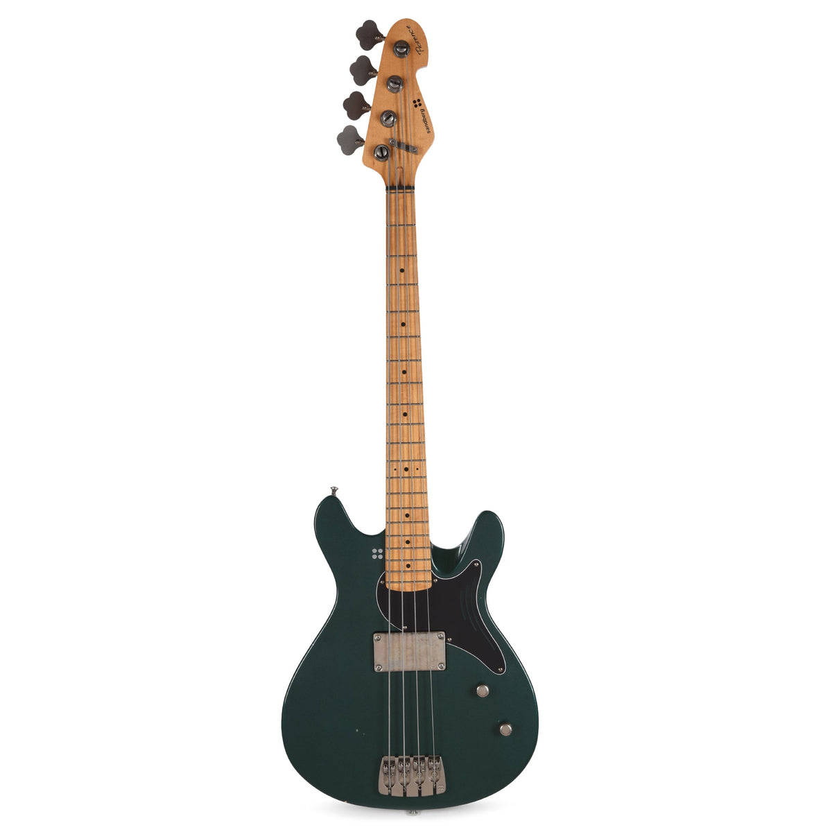 Sandberg Florence 4-String Short-Scale Bass Soft-Aged Bristish Racing Green - View 4 | MusicMarket