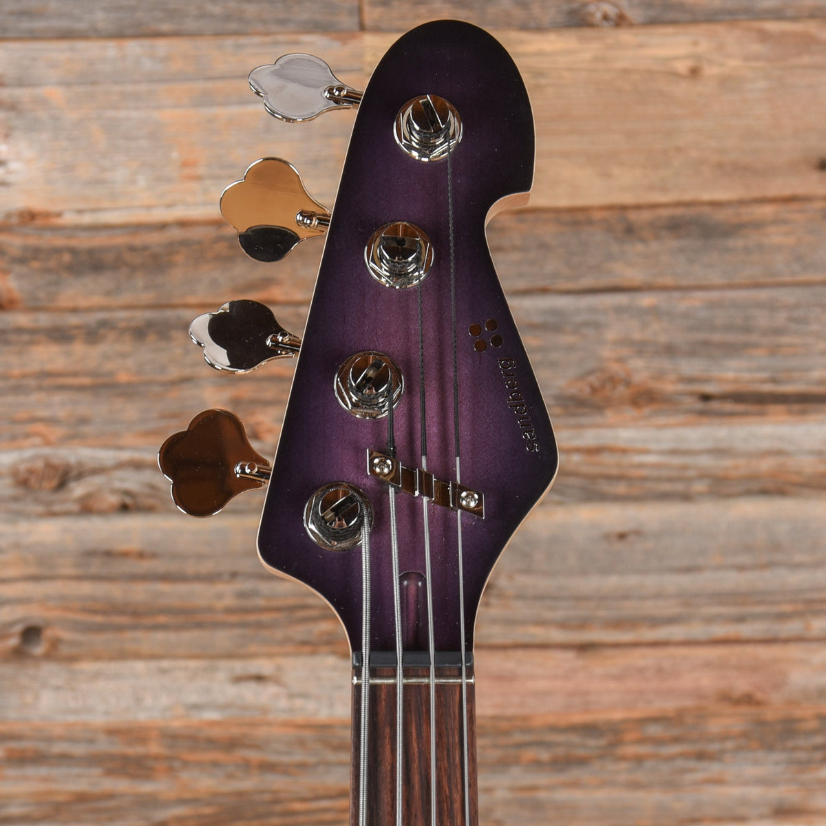 Sandberg Forty Eight Matte Violetburst w/Matching Headstock - View 6 | MusicMarket