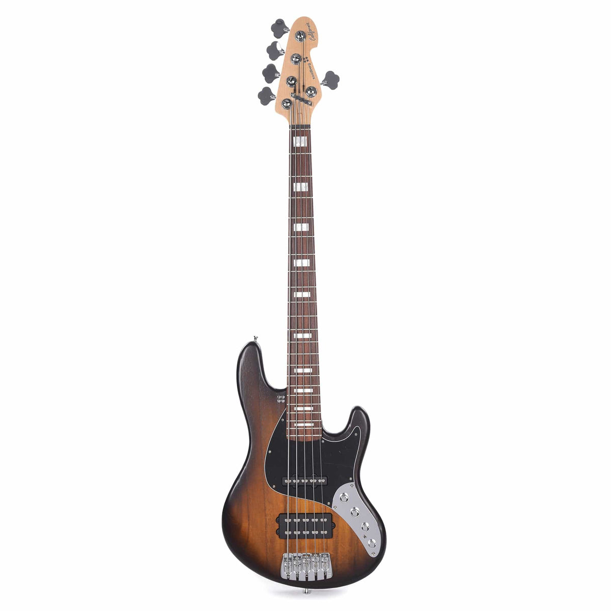 Sandberg California TM SuperLight 5-String Matte Tobacco Sunburst - View 4 | MusicMarket